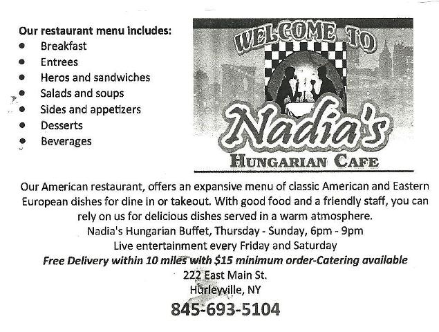 hurleyville, nadia's